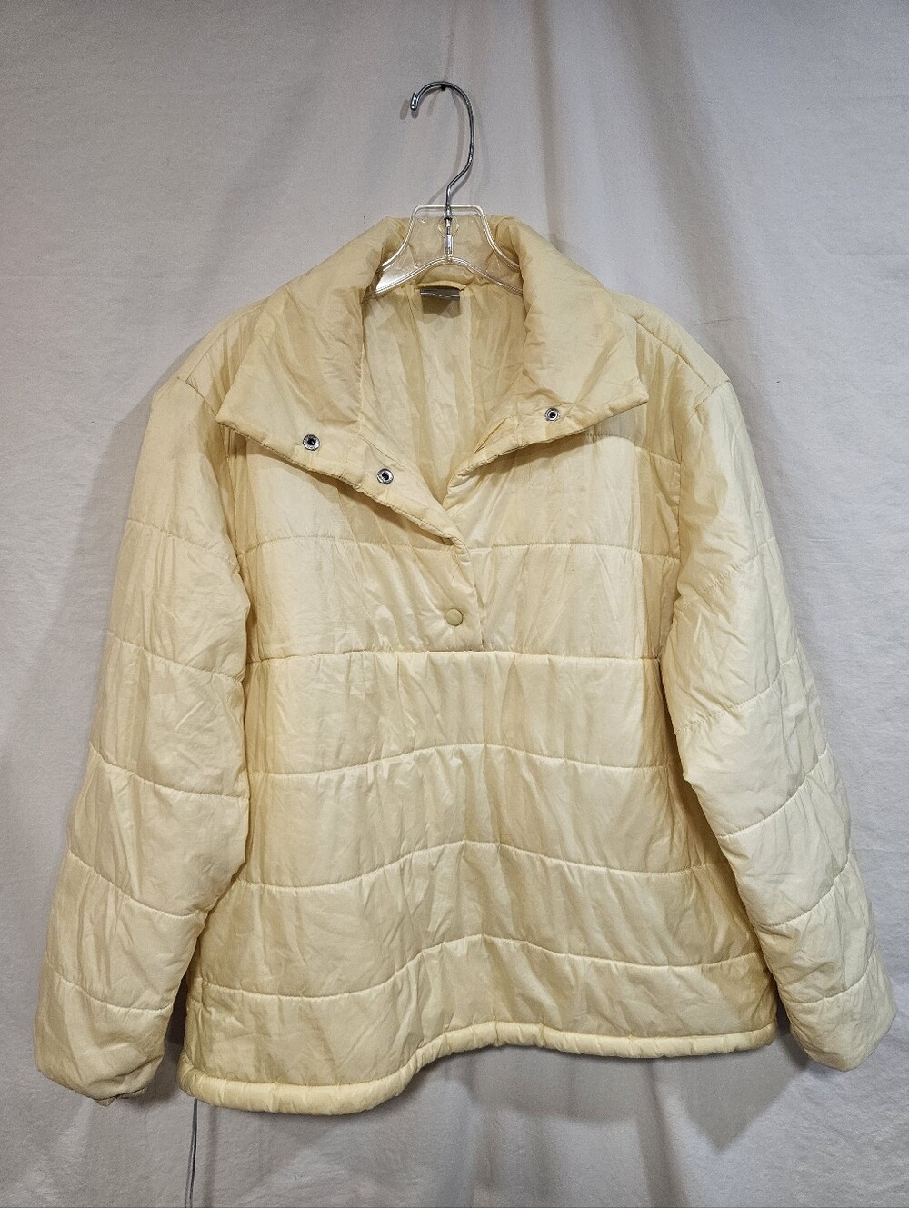 Nike Yellow Quilted Puffer Jacket